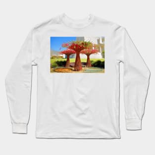 Getty Museum Gardens Study 1 Long Sleeve T-Shirt